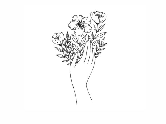 Floral Hands