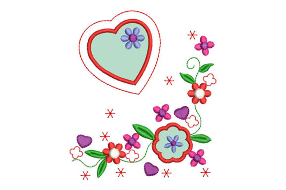 Flowers and Hearts